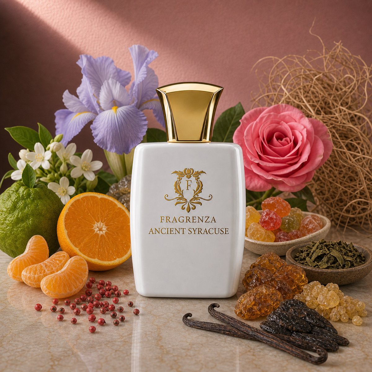 フランスアンティークカルトナージュ　COIFFEUR-PARFUMEUR 香水 Allure Sensuelle Chanel dupe - Ancient Syracuse – Fragrenza